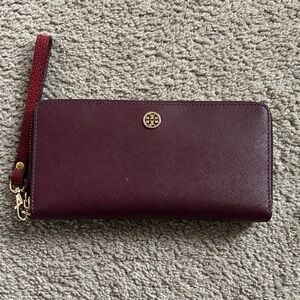 Tory Burch Burgundy Wallet